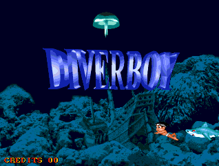 Diver Boy Title Screen